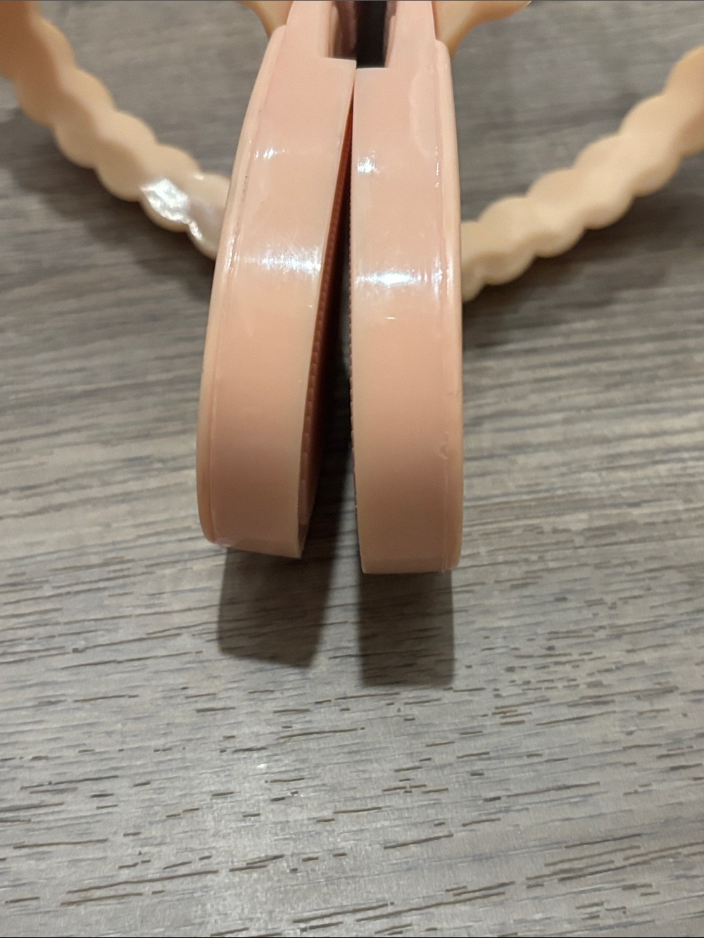 Stuart Weitzman Braidis Sawyer Jelly-Strap Slide Sandals in Peach 7 - Picture 4 of 7
